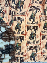 Load image into Gallery viewer, Rodeo Print on Ivory Brown Pony
