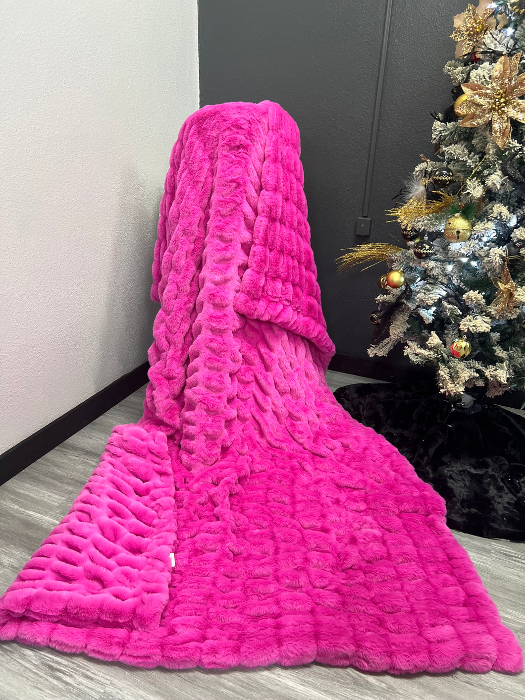 Double Sided Fuchsia Sharpei