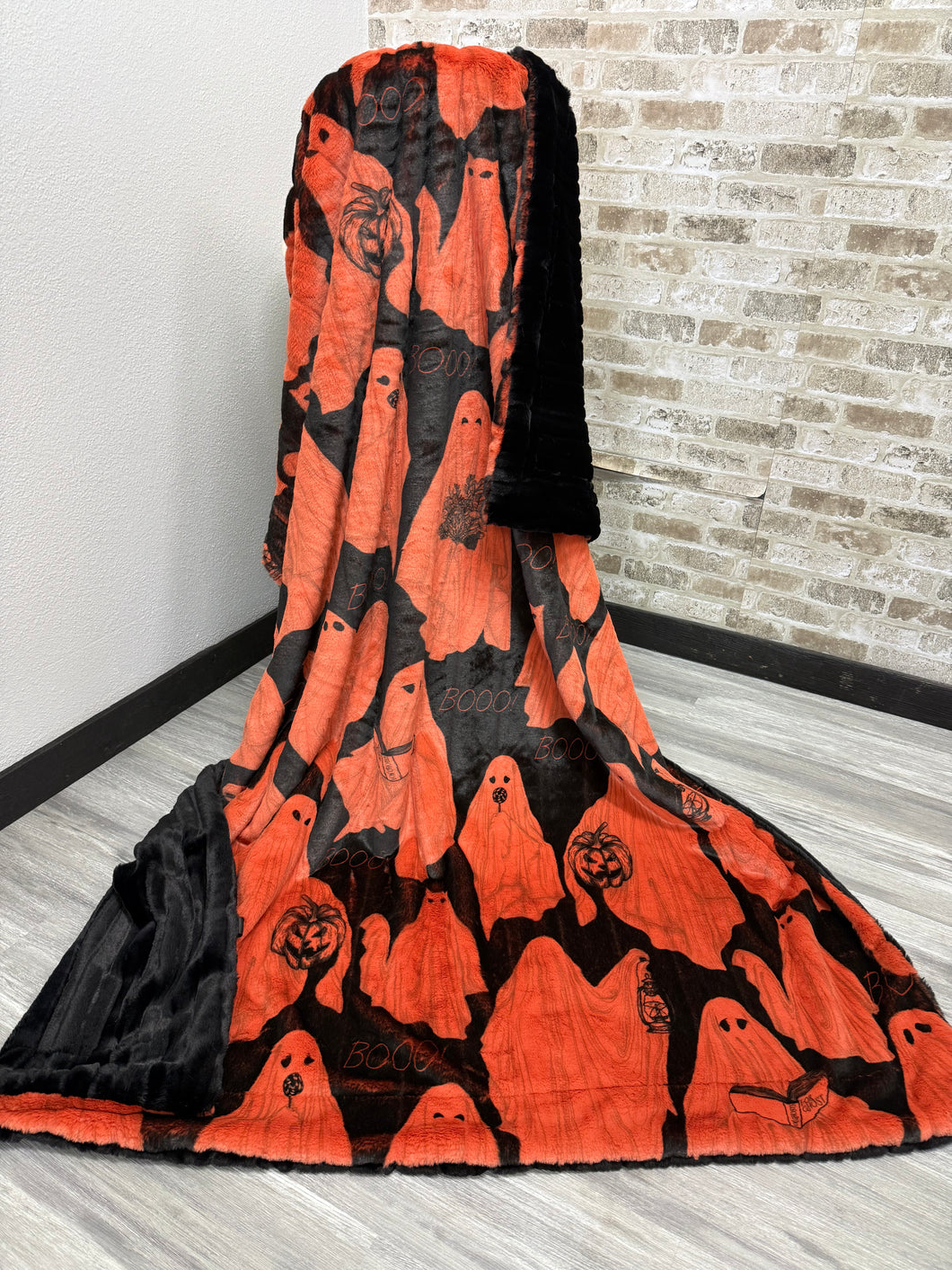 Whimsical Ghosts on Black Vienna