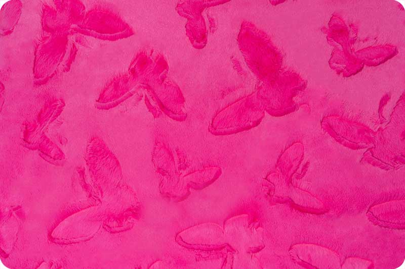 Everbloom Cuddle on Saltwater/Think Pink Butterfly – Minky Haus