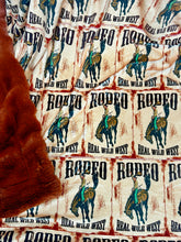 Load image into Gallery viewer, Rodeo Print on Ginger Arctic Rabbit
