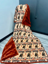 Load image into Gallery viewer, Rodeo Print on Ginger Arctic Rabbit
